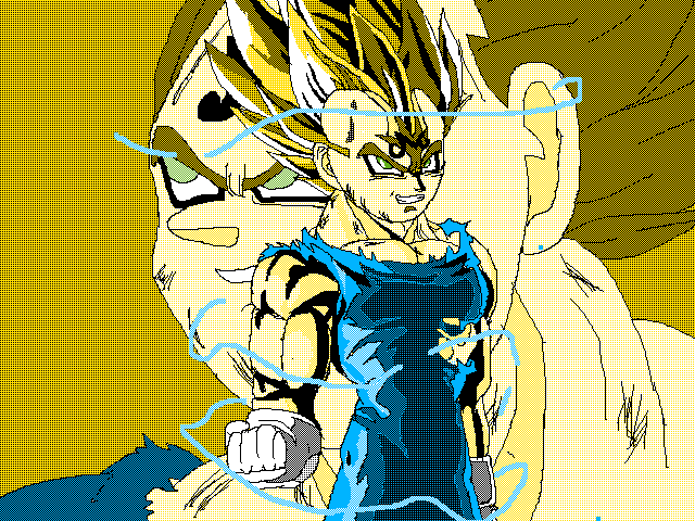 Lr majin vegeta updated 3(animation updated)