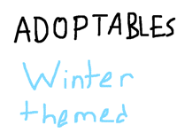 Winter Adoptables