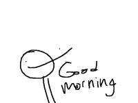 I didn't sleep at all