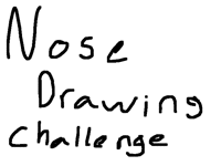 Nose drawing