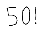 50 followers!