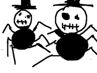 Spooders (my friend made this)