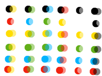 Normal colours w/ small dithering