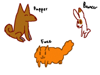 Pupper and friends :3