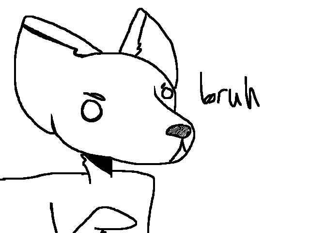 A wild anger appeared and I'm too lazy to draw
