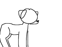 I can draw a lot better on paper sorry