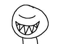 a closed eye is just an upside down eyebrow
