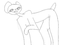 loNg LEGGED CAT