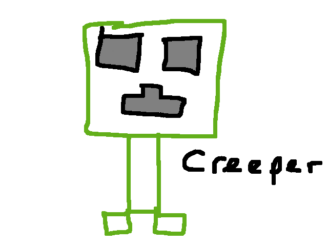 Screen shot to see what Minecraft mob u r
