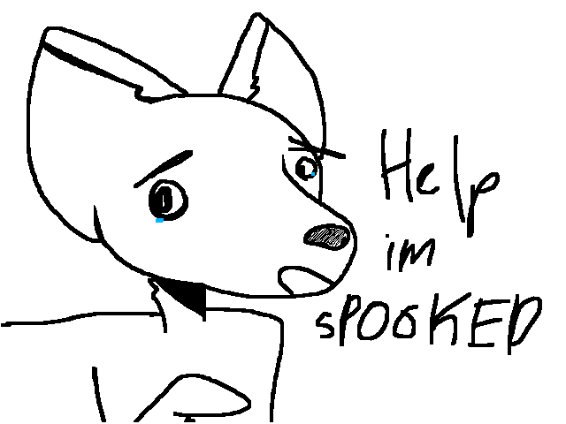 -reads scary shoit at nite-