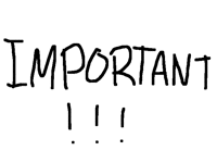 IMPORTANT MESSAGE