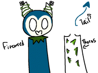 Bendy inspired plant OC