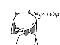 Redraw of frist anim of AtheistGoat