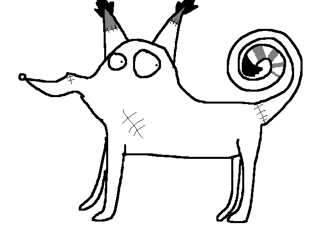 Burtonesque Touffe