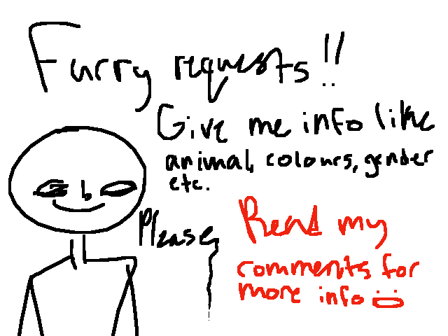 FURRY REQUESTS || OPEN (0/25) + please
