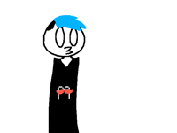 Crappy blue-haired Mark