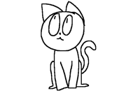 How this cat looks in my head