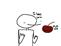 I ate too many cherries and now I'm sick lol