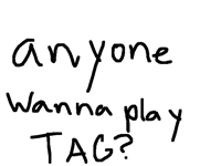 Wanna play tag?