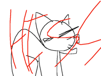 When u pet the cat 'too much'