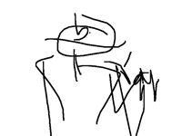 Eyeclosed opposite hand