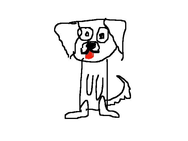 Happy dog