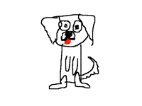 Happy dog