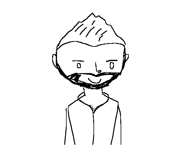 so I drew my dad