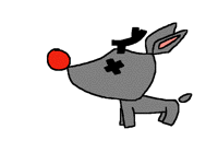 Emo reindeer run cycle