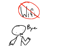 Bye again