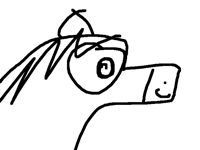 Dumb horse