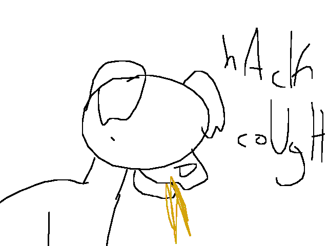 my dOg pUKED