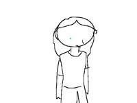Pissy, sad mess who doesn't feel like trying