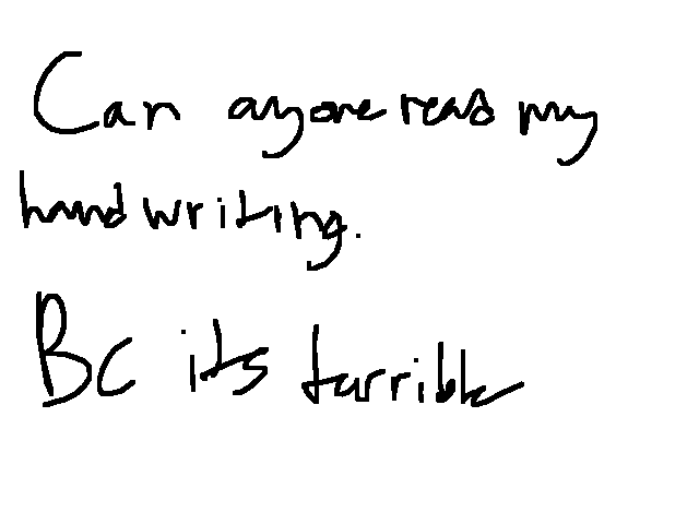 Is my writinh readable