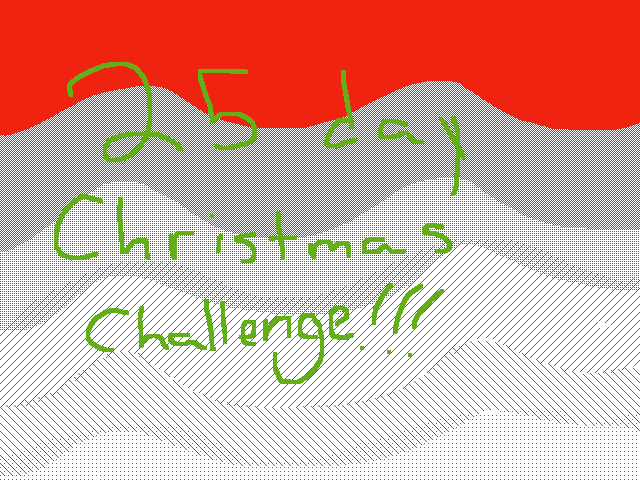 25 day Christmas challenge!