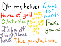 listen to these twenty one pilots songs!!