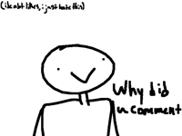 Those ppl who comment but don't like
