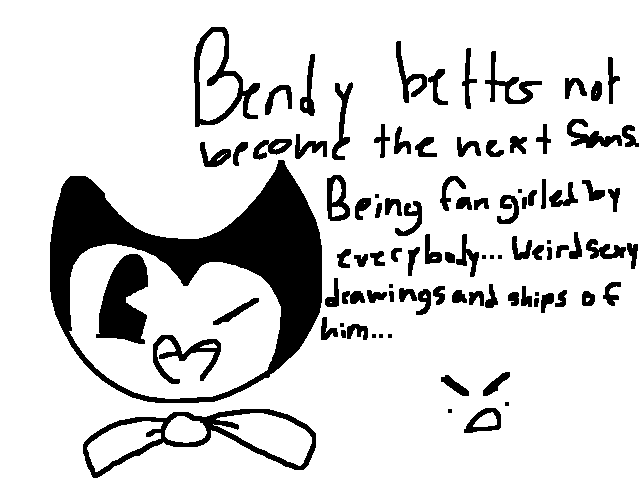 This better not happen, i love Bendy