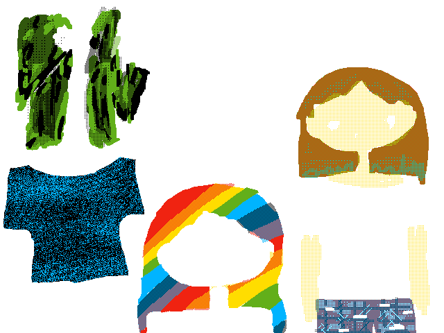 Clothes n hair