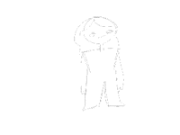 Tryna draw at 12:30 am be like--
