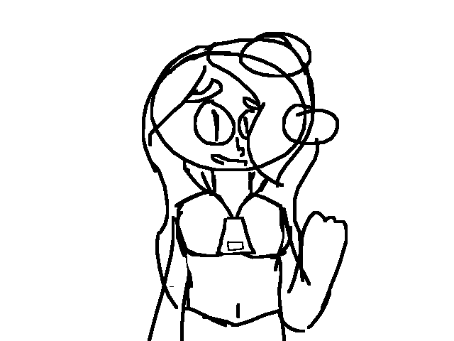 A TERRIBLE DRAWING OF BEST GIRL
