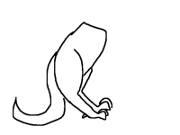 Lazy dino thingy-