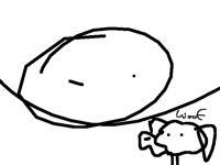 Tryna make a card aND A CUTE LIL FLUFF DISTRACTS-