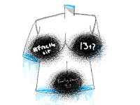 More boob/anatomy + shading practice :0