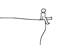 My legs are dangling off the edge-