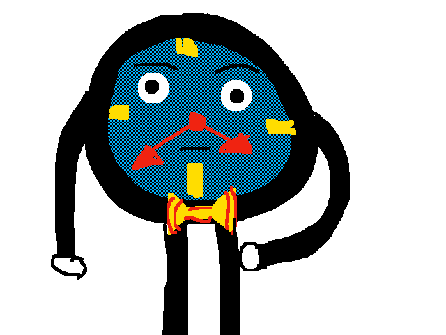 Dont hug me im scared clock