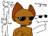 I guess she's my main OC so heres a ref
