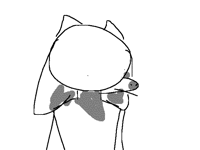 I like him with unrealistic doge nose more