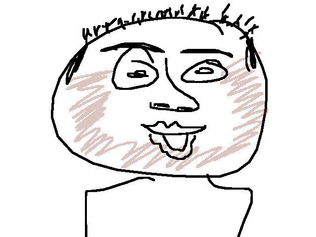 MY BROTHER... ATTEMPTED LAZY DRAWING XD