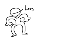 Lazy pile o' garbage
